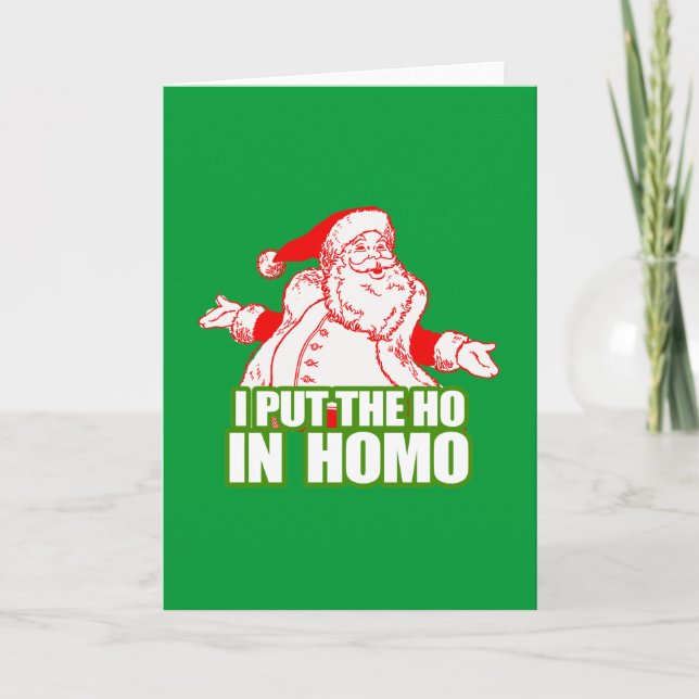 CARTÃO DE FESTIVIDADES EU COLOQUEI O HO (Frente)