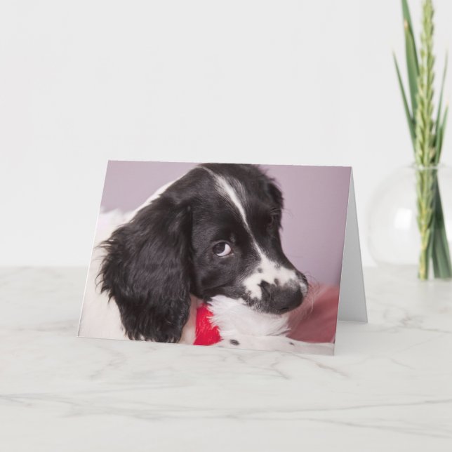 Cartão De Festividades Eu comi Papai Noel (Frente)