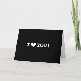 Cartão De Festividades Eu Corroto Você Feliz Dia dos Namorados Branco Neg