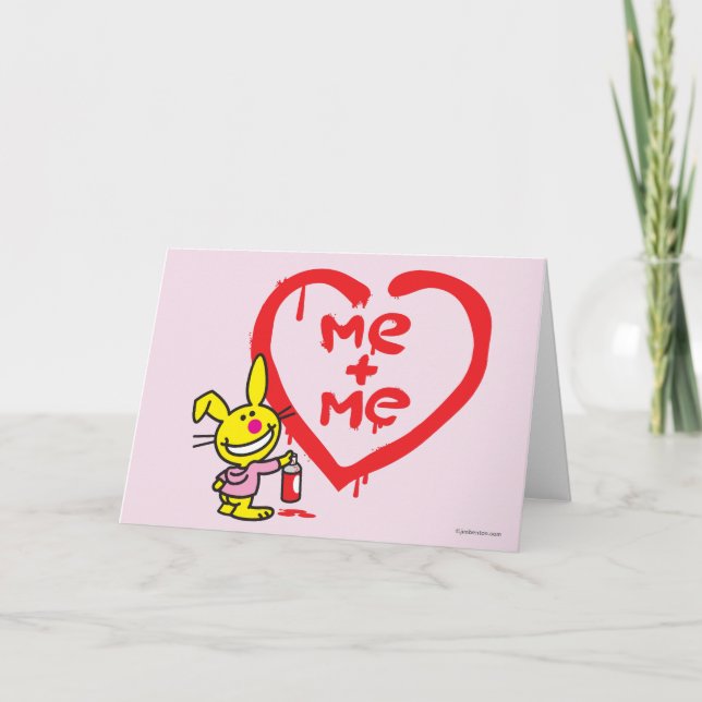 Cartão De Festividades Eu + Me (Frente)