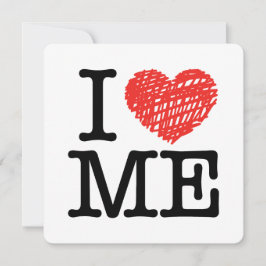 Cartão De Festividades Eu me amo