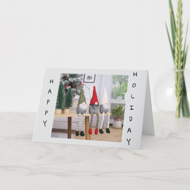 CARTÃO DE FESTIVIDADES "EU NÃO PODERIA PERDER DIZER MERGULHO NATAL PARA V (Frente)