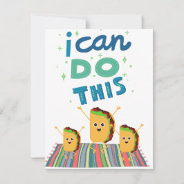 Cartão De Festividades Eu posso fazer isso