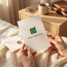 Eu Sempre Espero Que Seja Você" WhatsApp Dia dos N