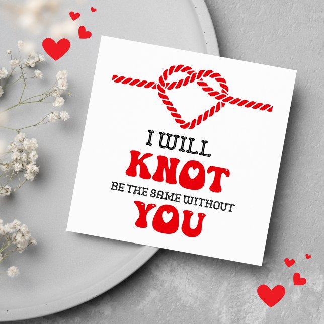 Cartão De Festividades Eu Serei O Mesmo Sem Você Engraçado (Criador carregado)