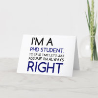 EU SOU UM ESTUDANTE DE PHD