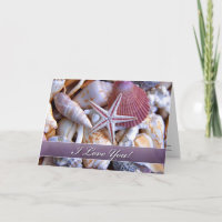 Eu Te Amo Cartaz De Conchas