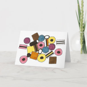 Cartão De Festividades Eu Te Amo Licorice Alsorve Dia de os namorados Doc