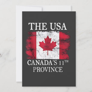 Cartão De Festividades EUA, Província 11 do Canadá, América do Canadá
