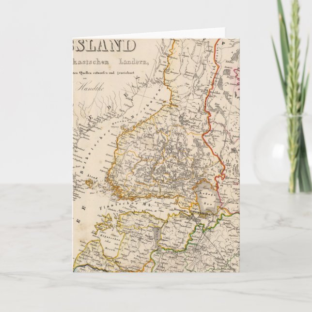 Cartão De Festividades Europe, Russia, Finland 2 (Frente)