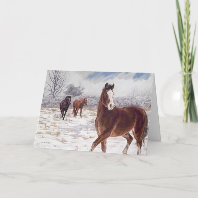 Cartão De Festividades Ever Watchful, by Kim McElroy (Frente)