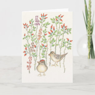 Cartão De Festividades Every Word Notecard