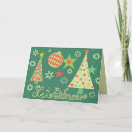 Cartão De Festividades Everything Christmas Holiday Greeting Card