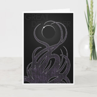 Cartão De Festividades Excelente Devourer - deuses antigos Cultos