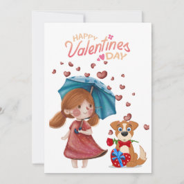 Cartão De Festividades Expressões do amor, celebração do Dia de os namora