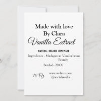 Extrato de baunilha casado adicionar ingredientes 