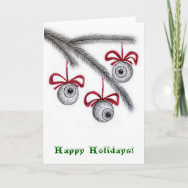 Cartão De Festividades Eyeball Greetings!