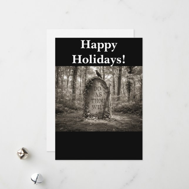 Cartão De Festividades Faça Como Quiseres (Frente/Verso In Situ)