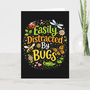 Cartão De Festividades Facilmente Distraído por Bugs