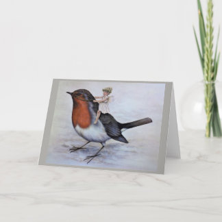 Cartão De Festividades Fada do Natal