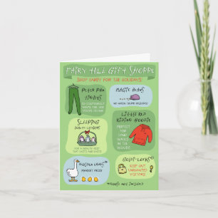 Cartão De Festividades Fada-Tale-Presente-Fada-Fácil-Fácil-Fácil