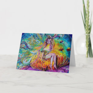 CARTÃO DE FESTIVIDADES FAIRY IN THE NIGHT