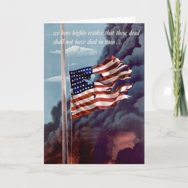 Cartão De Festividades Falência, mas não esquecida (Frente)