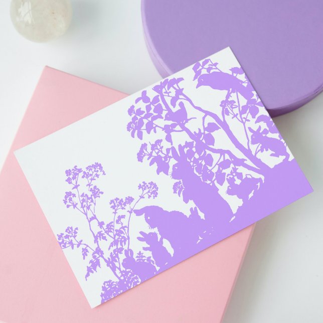 Cartão De Festividades Família Bunny (Criador carregado)