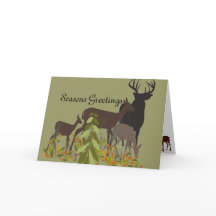 Família de Cervos Férias Modernas