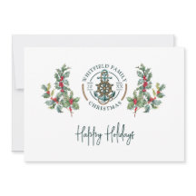 Família de Natal Tropical de Âncora Náutica