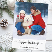 Família Moderna Foto de Cachorro Personalizada Fel