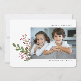 Cartão De Festividades Fantasia de Verde Natal 2 Foto