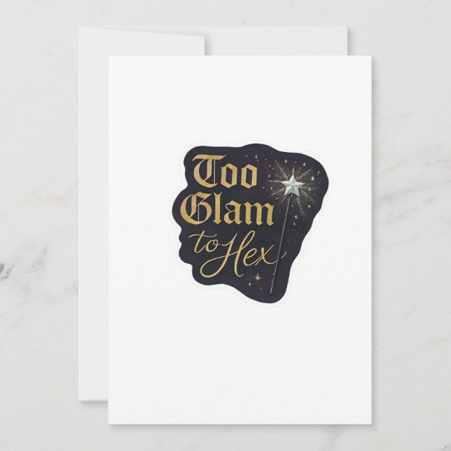 Cartão De Festividades Fantasia Mística Whimsigoth Florestas, Luas & Magi (Frente)