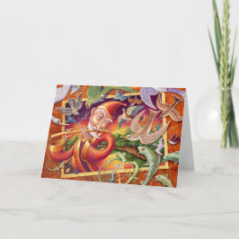 Cartão De Festividades Fantasy Blank Card: Magic Flute