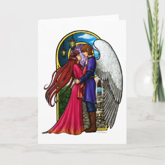 Cartão De Festividades Fantasy Couple