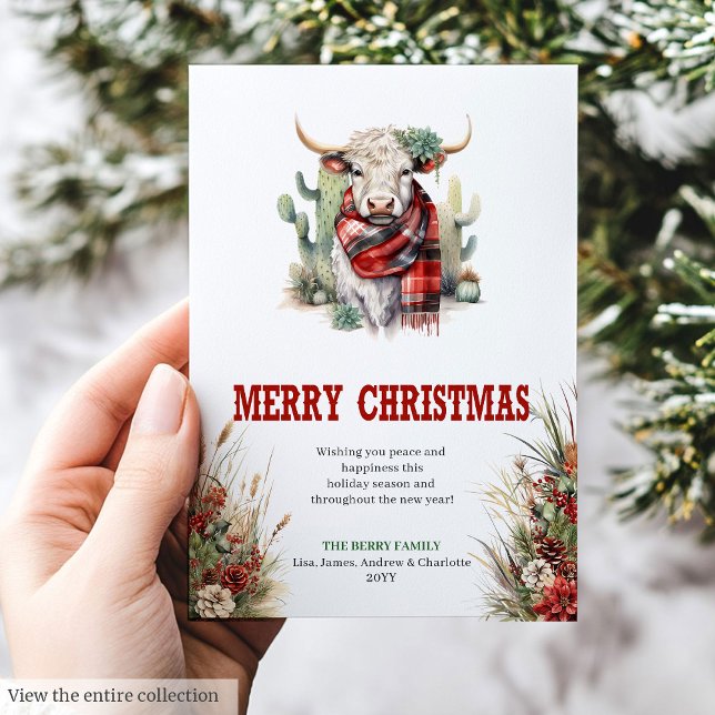Cartão De Festividades Farmhouse Christmas greeting card digital file (Farmhouse Christmas greeting card digital file

)