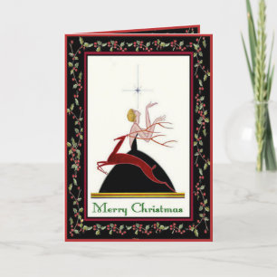 Cartão De Festividades Fashionista Christmas Card