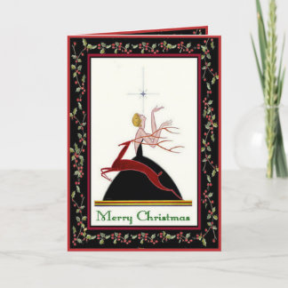 Cartão De Festividades Fashionista Christmas Card