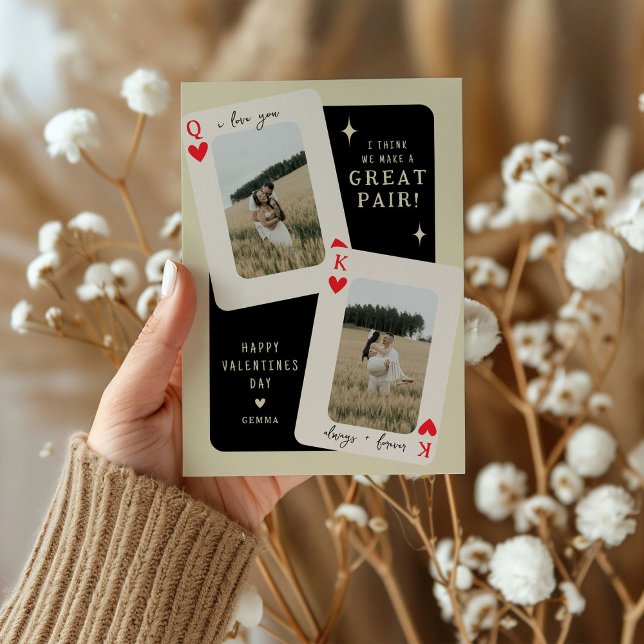 Cartão De Festividades Fazemos Um Excelente De Namorados Fotográficos Kin (Criador carregado)