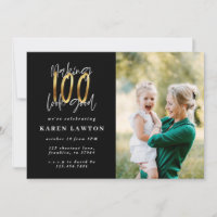 Fazer 100, boa foto de aniversário de ouro