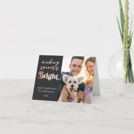 Cartão De Festividades Fazer Espirita Brilho 2 Foto Feliz Natal