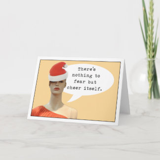 Cartão De Festividades Fear of Cheer