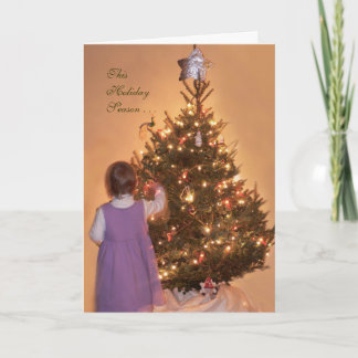 Cartão De Festividades "Feel the magic," . . .Christmas Card