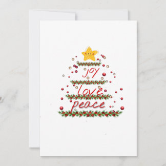 Cartão De Festividades Feira de Natal de amigos, amor, paz e alegria