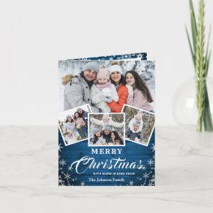 Cartão De Festividades Felicidade natalícia em madeira russa 6 FOTO Sauda