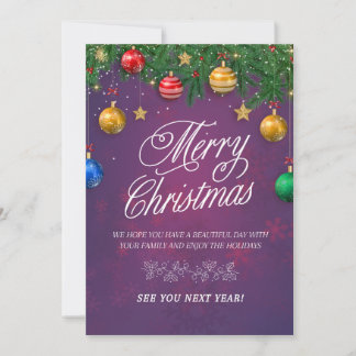 Cartão De Festividades Felicidades Felizes E Feliz Natal