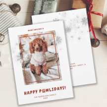 Felicidades Natal Alegre PAWlidays Foto de Animalz