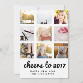 Cartão De Festividades Felicidades Para 2017 | Instagram Nove Fotos | Ano