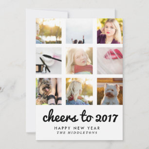 Cartão De Festividades Felicidades Para 2017 Instagram Nove Fotos Ano