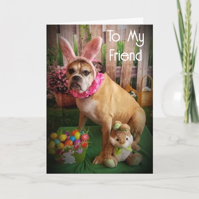 CARTÃO DE FESTIVIDADES **FELICIDADES** PARA UM FERIADO "AMIGO ESPECIAL" C (Frente)